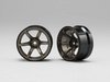 Yokomo Racing Performer High Traction Type Drift Wheel 6mm Offset - Titanium (2pcs)