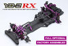 Yokomo YD-2RX Purple Version RWD Factory Assembled “FULL OPTIONAL” Drift Car Kit (Graphite)