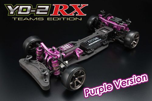 Yokomo YD-2RX TEAMS EDITION Purple Version RWD Drift Car Kit (Graphite Chassis)